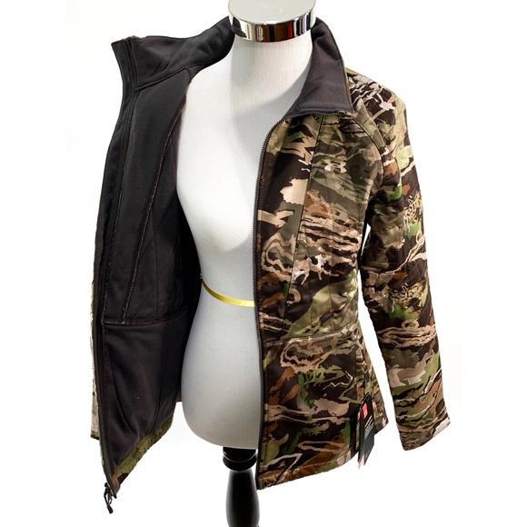 Under Armour Women's Camo Coldgear Puffer Coat - Picture 3 of 6